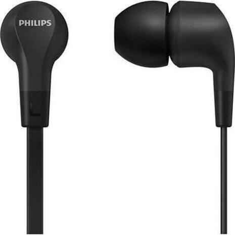 Ακουστικά Handsfree Philips TAE1105 In-ear με Βύσμα 3.5mm Μαύρο